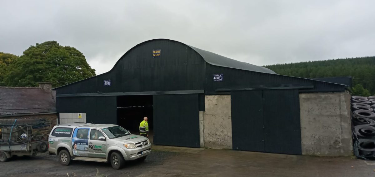 shed farm painting Ballywilliam