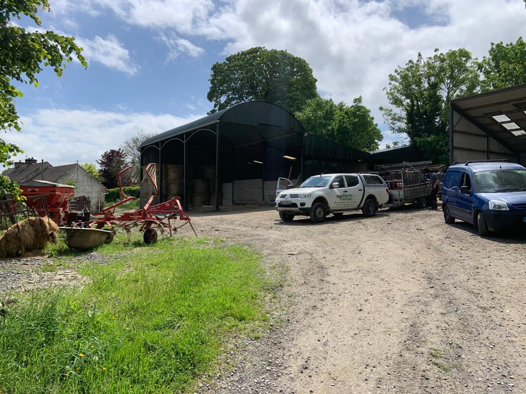 farm painting Rathnure